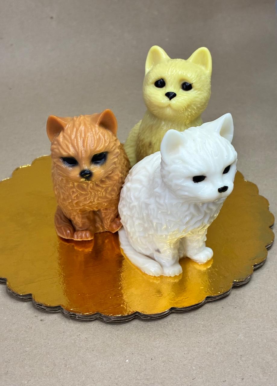 Gelatinas en forma de Gatitos de diferentes sabores