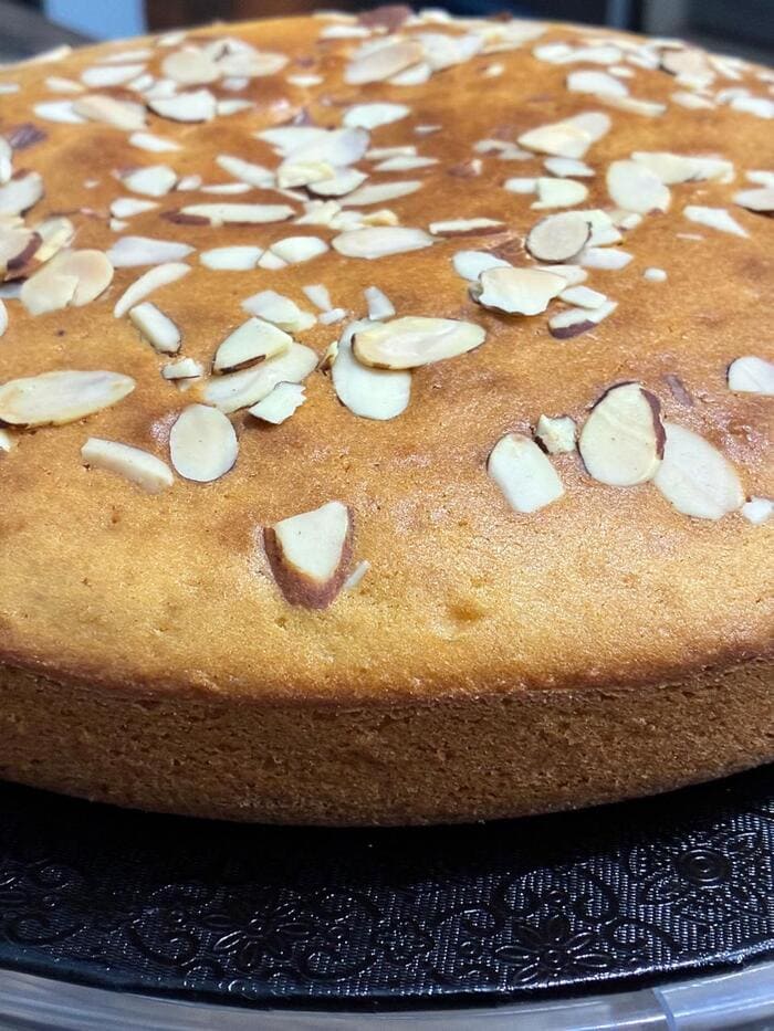 Panque de Vainilla con Almendra